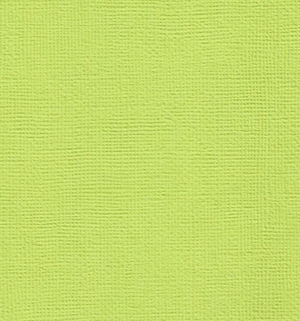American Crafts Textured Cardstock 12x12 Key Lime